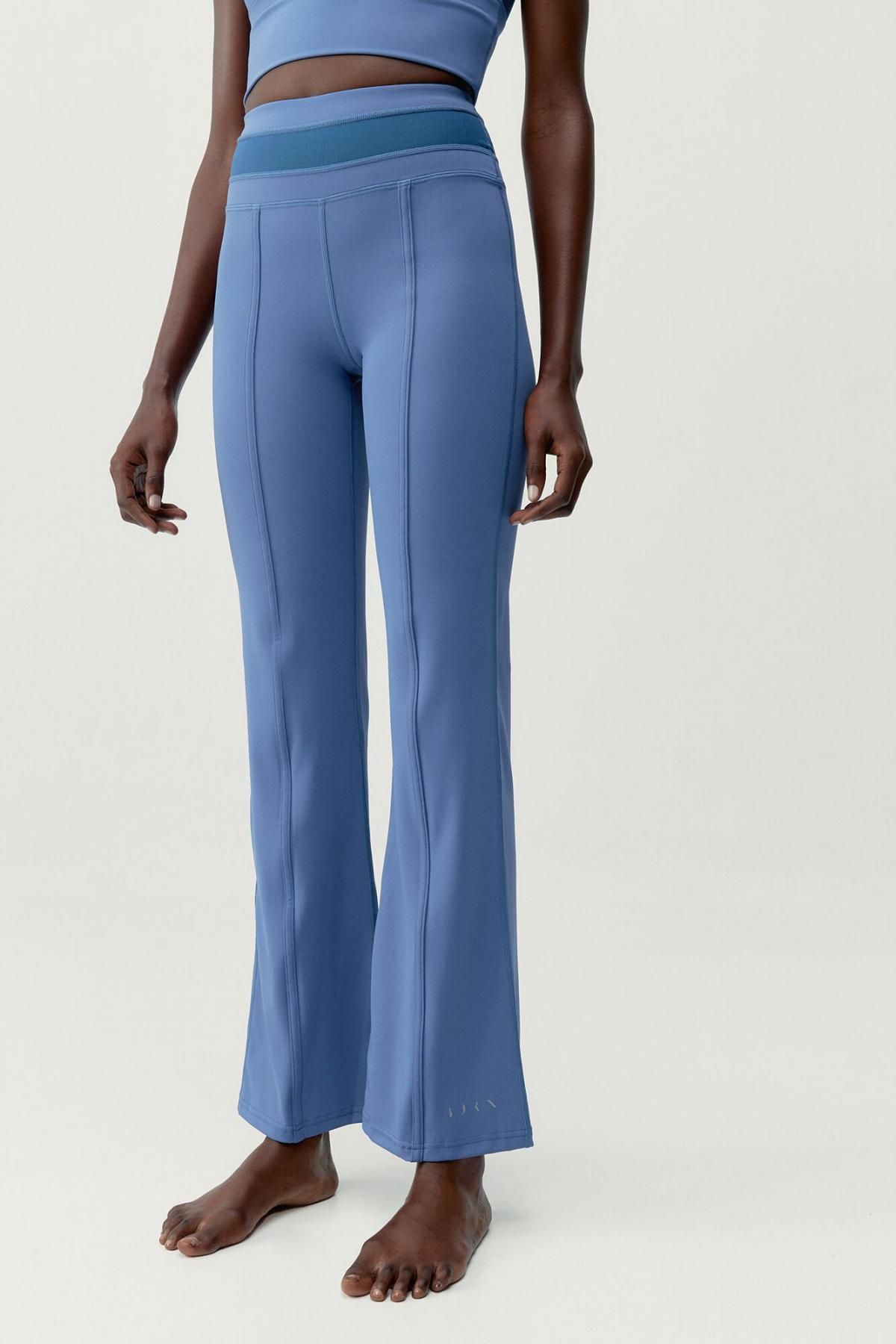 본리빙요가 테크니컬 플레어 요가 레깅스 Maeva 8189520 AZUL - 메인 이미지