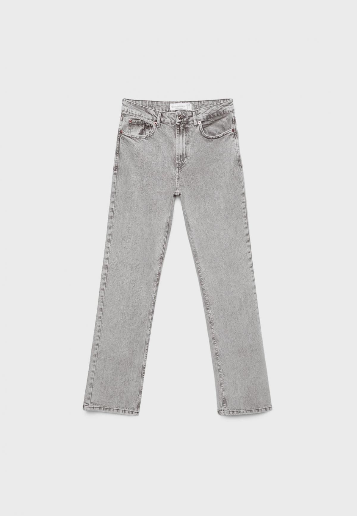 스트라디바리우스 빈티지 스트레이트핏 테크니컬 데님 팬츠 1499/499 LIGHT GREY DENIM WASH - 상세 이미지 3