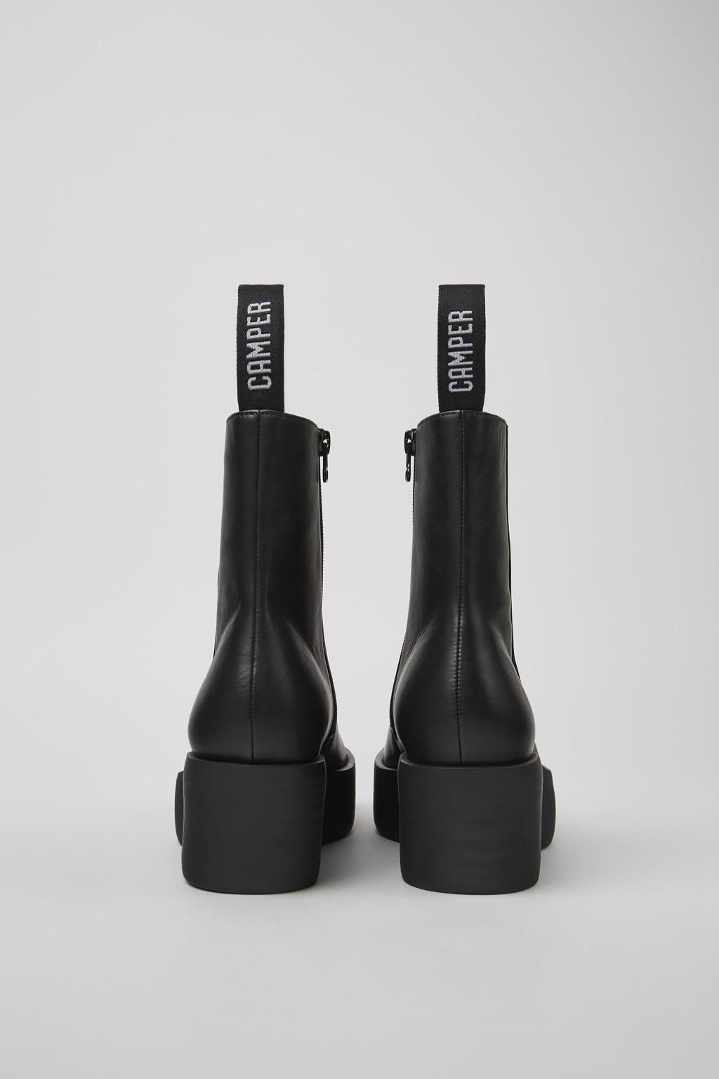 캠퍼 플랫폼 앵클부츠 블랙 레더 오쏘라이트 XL EXTRALIGHT K400754-002 BLACK - 상세 이미지 3