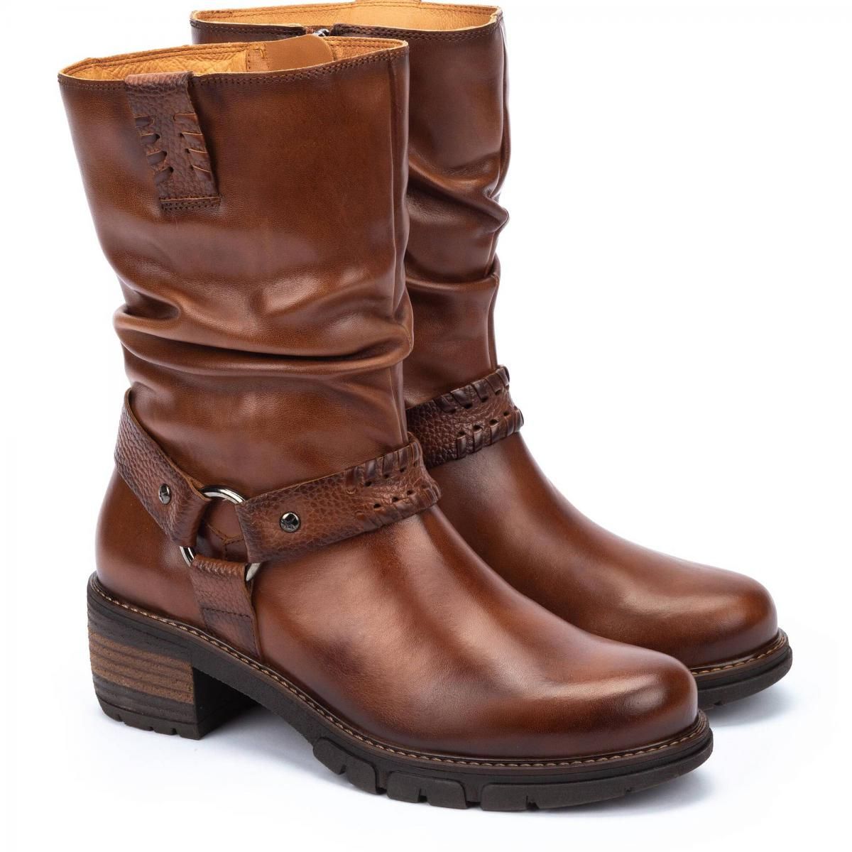 피콜리노스 청키힐 캐주얼 슬라우치 앵클부츠 SAN SEBASTIAN W1T-9590C1 CUERO - 상세 이미지 2