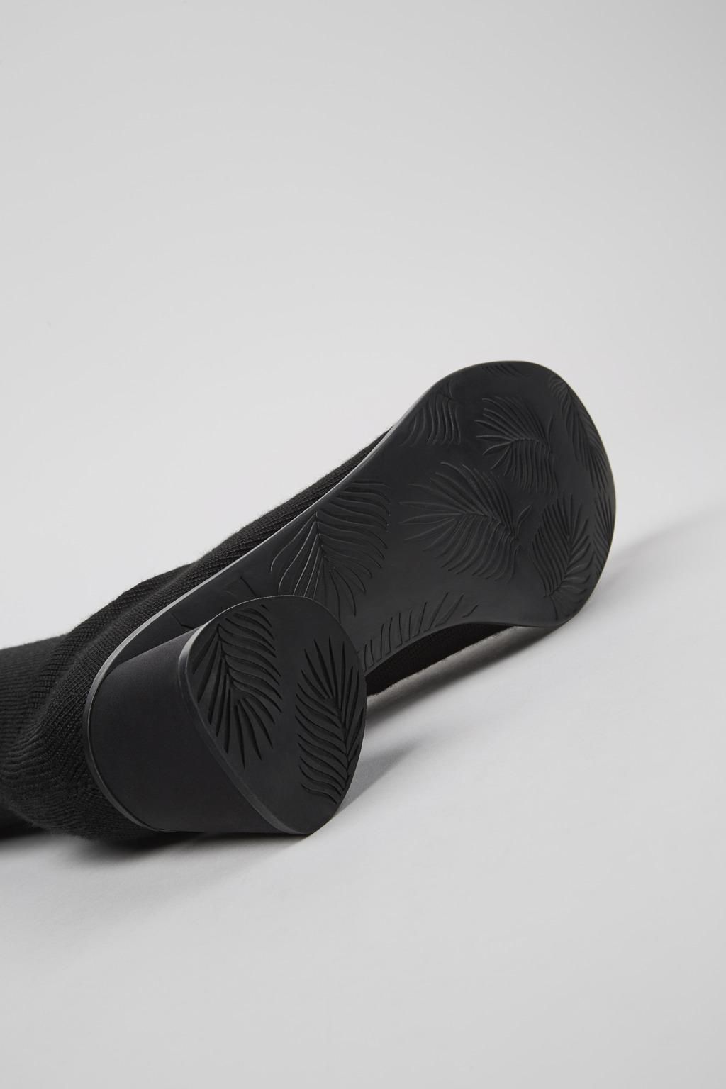 캠퍼 친환경 텐셀 롱부츠 Kiara 블랙 니트부츠 K400755-001 BLACK - 상세 이미지 5