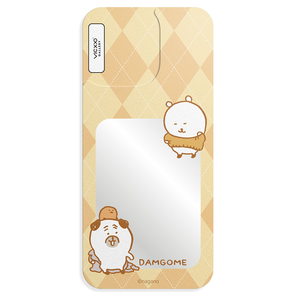 담곰이 농담곰 더운가 봐 띠부띠부미러스킨 갤럭시/아이폰 케이스 부착용스킨 VC404 - 상품 이미지
