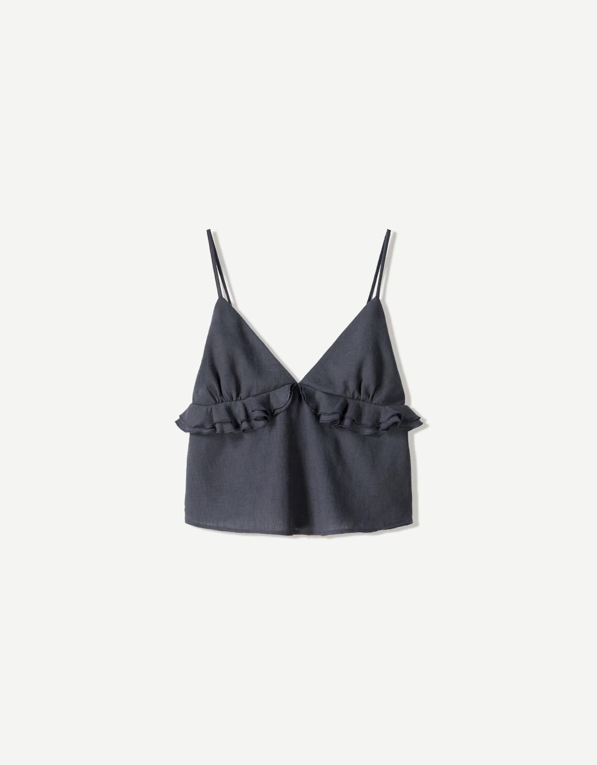 버쉬카 러스틱 민소매 탱크탑 3807/741 GREY - 상품 이미지