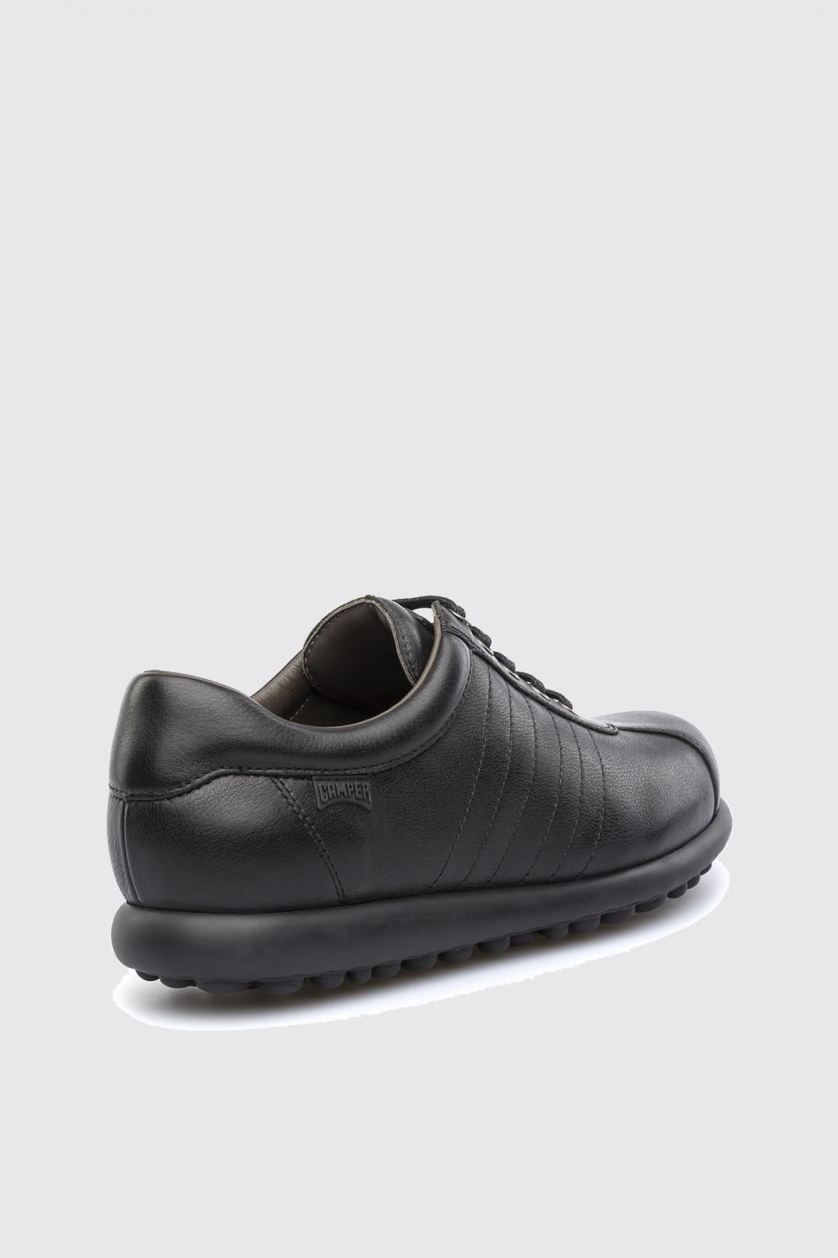 캠퍼 빈티지 레더 테크니컬 로우탑 스니커즈 Pelotas 27205-186 BLACK - 상세 이미지 3