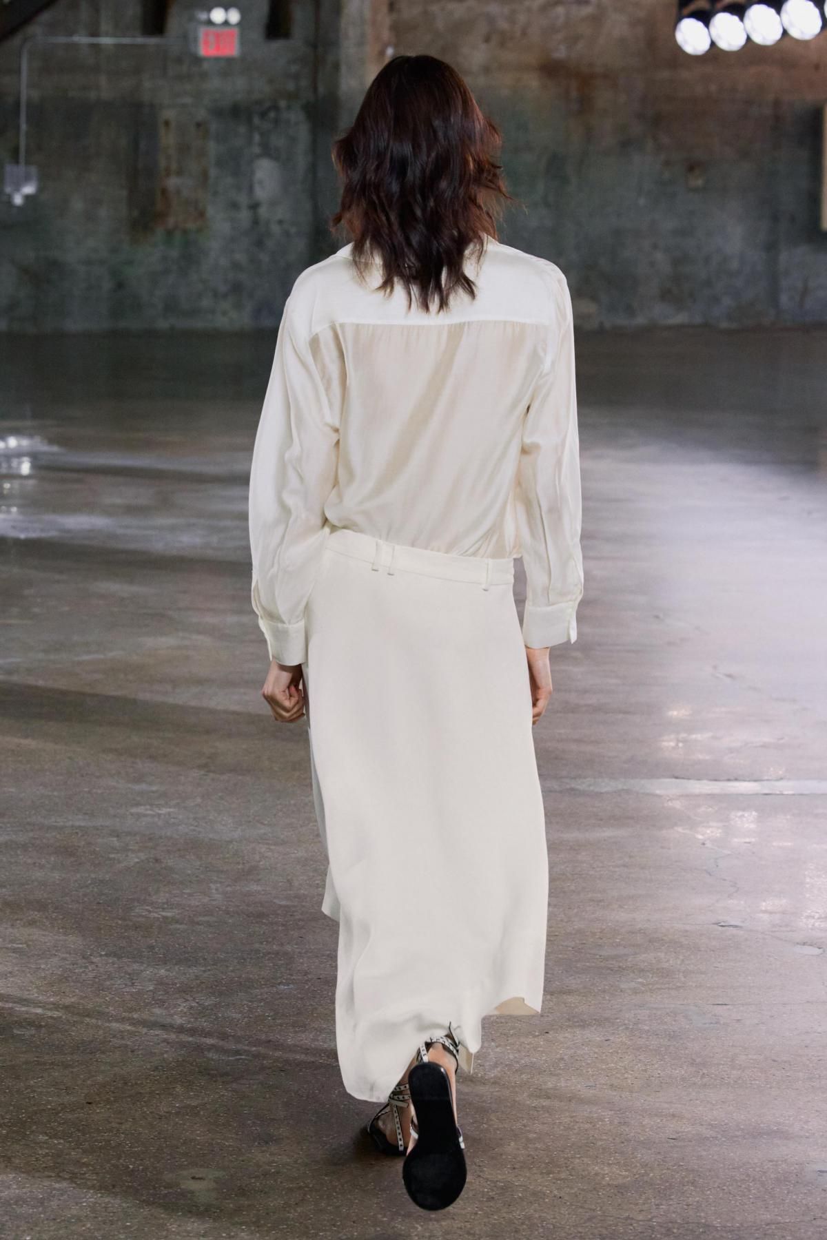 자라 미니멀 자수포켓 테크니컬 셔츠 4786/079 OYSTER-WHITE - 상세 이미지 4