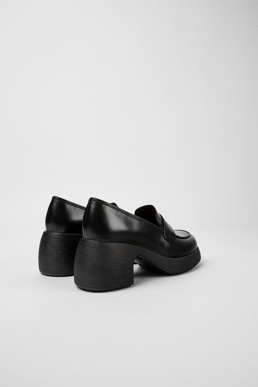 캠퍼 친환경 레더 웨이스트 펌프스 로우 힐 Thelma K201292-005 BLACK - 상세 이미지 3