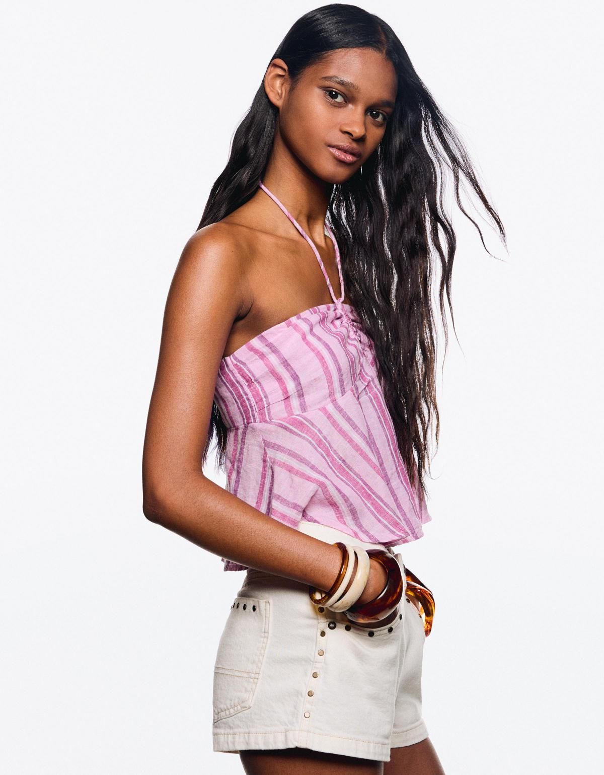 버쉬카 스터드 디테일 볼륨 숏팬츠 3324/335 OFF WHITE - 상세 이미지 4