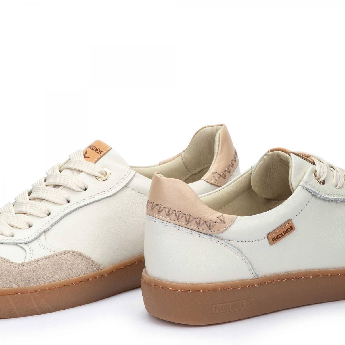 피콜리노스 컴포트 메모리폼 로우탑 스니커즈 LANZAROTE W7B-6670C1 OFF WHITE - 상세 이미지 3