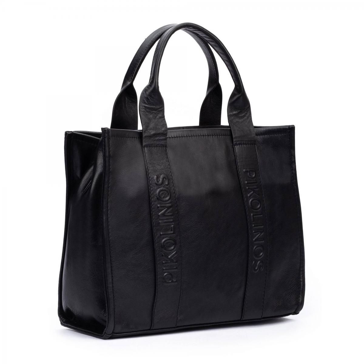 피콜리노스 데일리 베이직 토트백 ALCUDIA WHA-354C2 BLACK - 상세 이미지 2