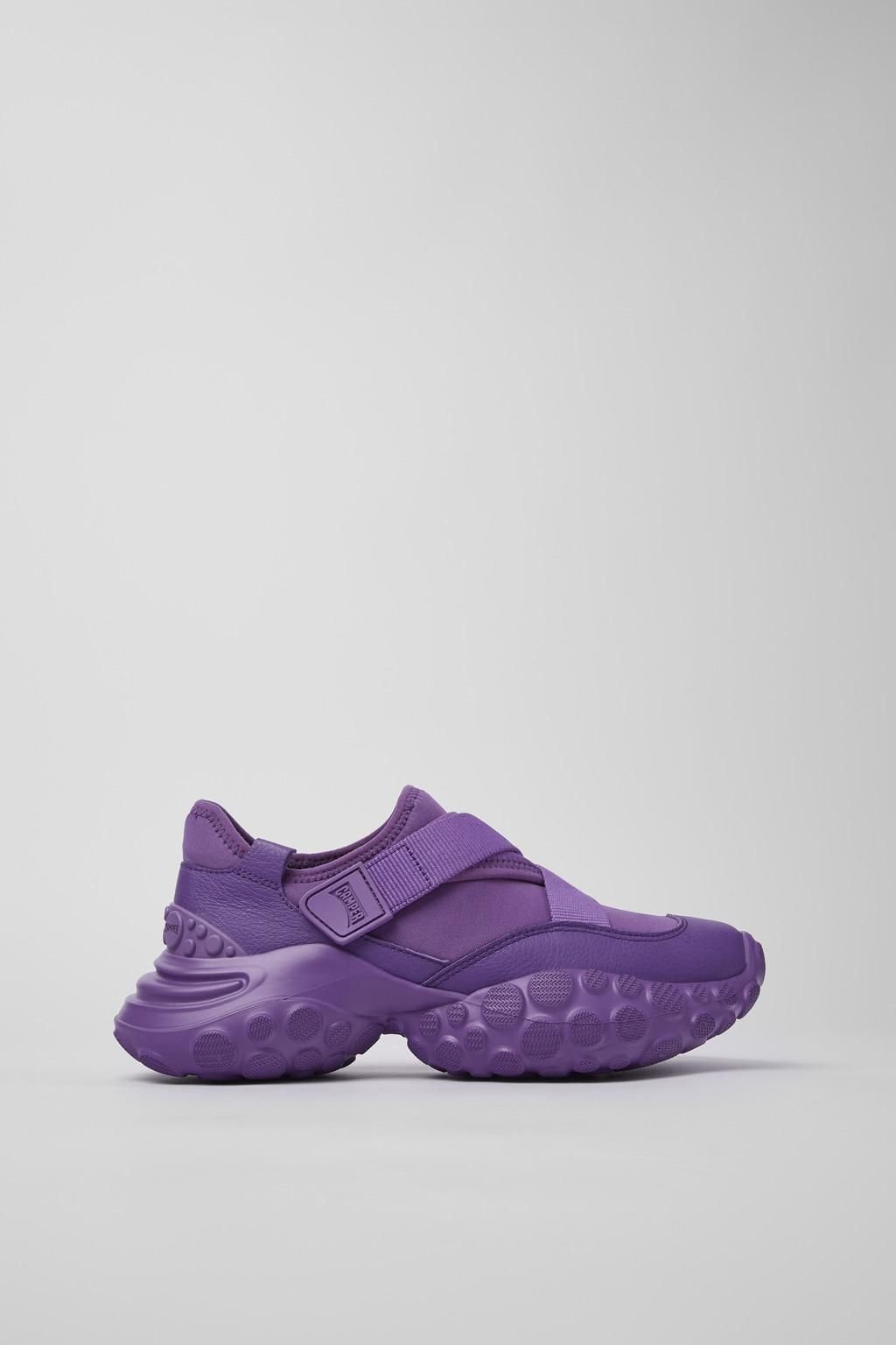 캠퍼 테크니컬 퍼플 여성 플랫폼 스니커즈 Pelotas Mars K201621-002 PURPLE - 메인 이미지