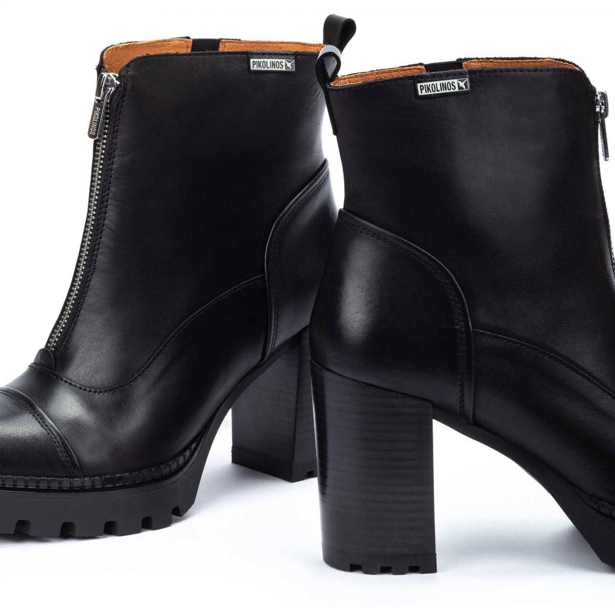 피콜리노스 트렌디 청키힐 앵클부츠 CERVERA W1J-8829 BLACK - 상세 이미지 3