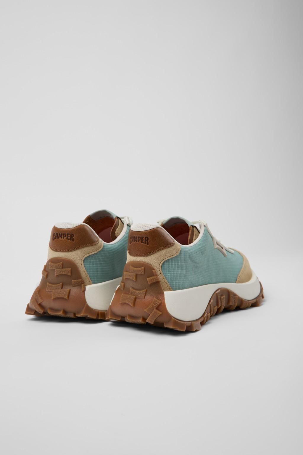 캠퍼 멀티컬러 테크니컬 리사이클드 VIBRAM 트레일 스니커즈 K201462-036 GREEN - 상세 이미지 3