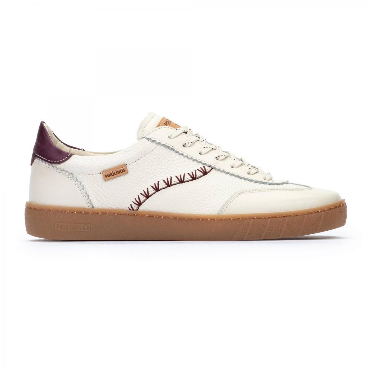피콜리노스 컴포트 메모리폼 로우탑 스니커즈 LANZAROTE W7B-6508LIC1 OFF WHITE - 메인 이미지