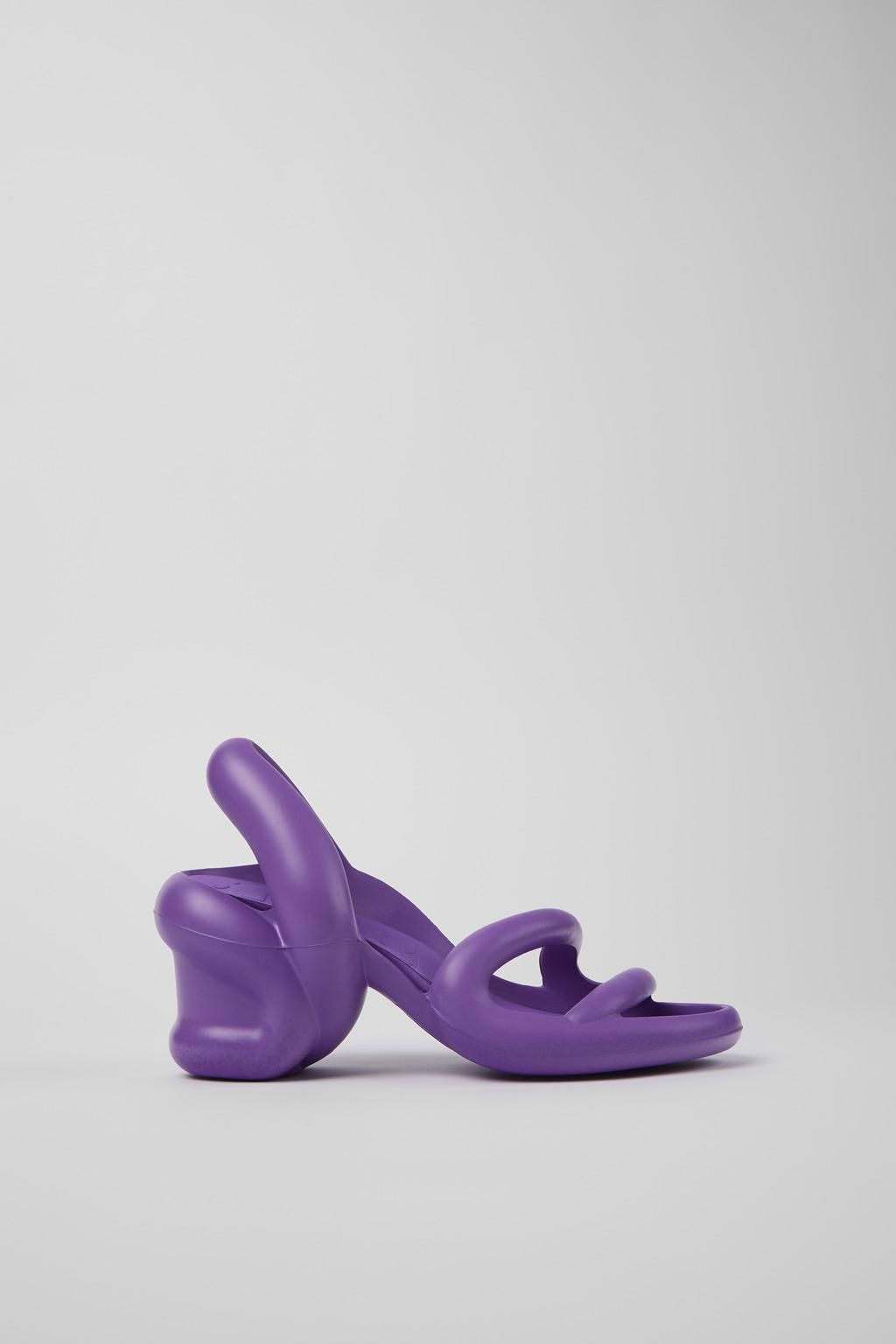 캠퍼 트렌디 퍼플 유니섹스 스트랩 로우힐 샌들 Kobarah K200155-034 PURPLE - 상품 이미지