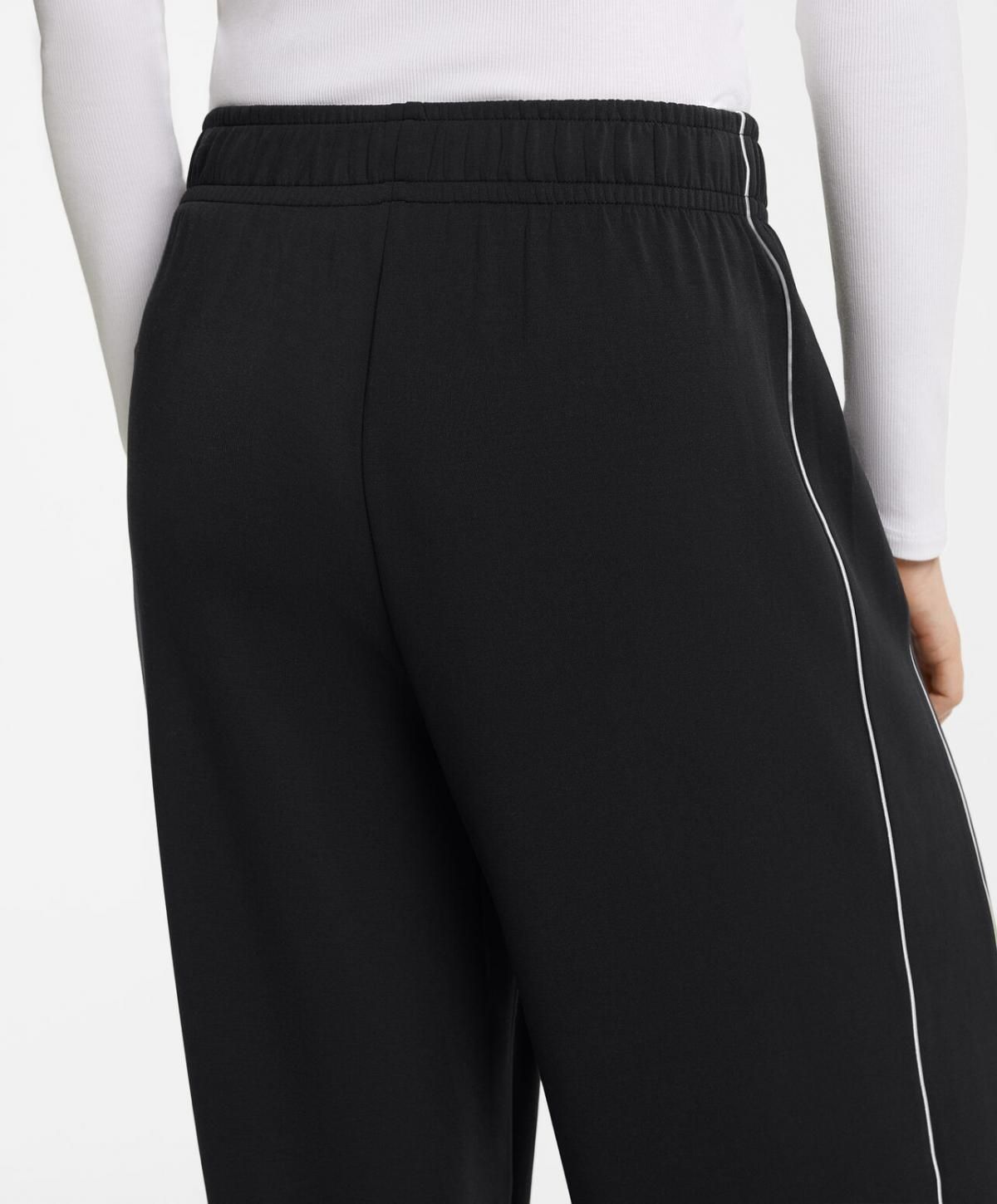 오이쇼 모달 와이드 스트레이트 테크니컬 사이드 자수 팬츠 1162/791 BLACK - 상세 이미지 3