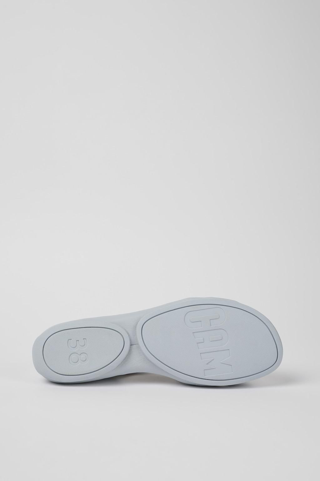 캠퍼 크로스 스트랩 가죽 샌들 Right K201367-007 GREY - 상세 이미지 5