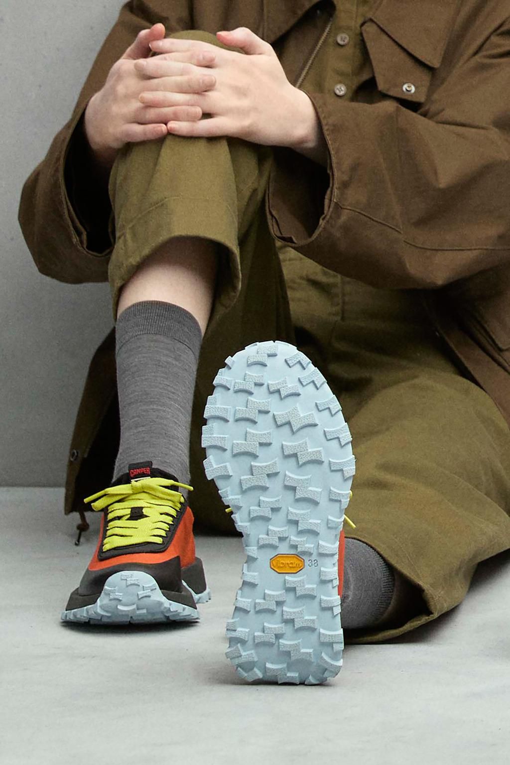 캠퍼 멀티컬러 테크니컬 여성 로우탑 스니커즈 Drift Trail VIBRAM K201593-004 MULTICOLOR - 상세 이미지 2
