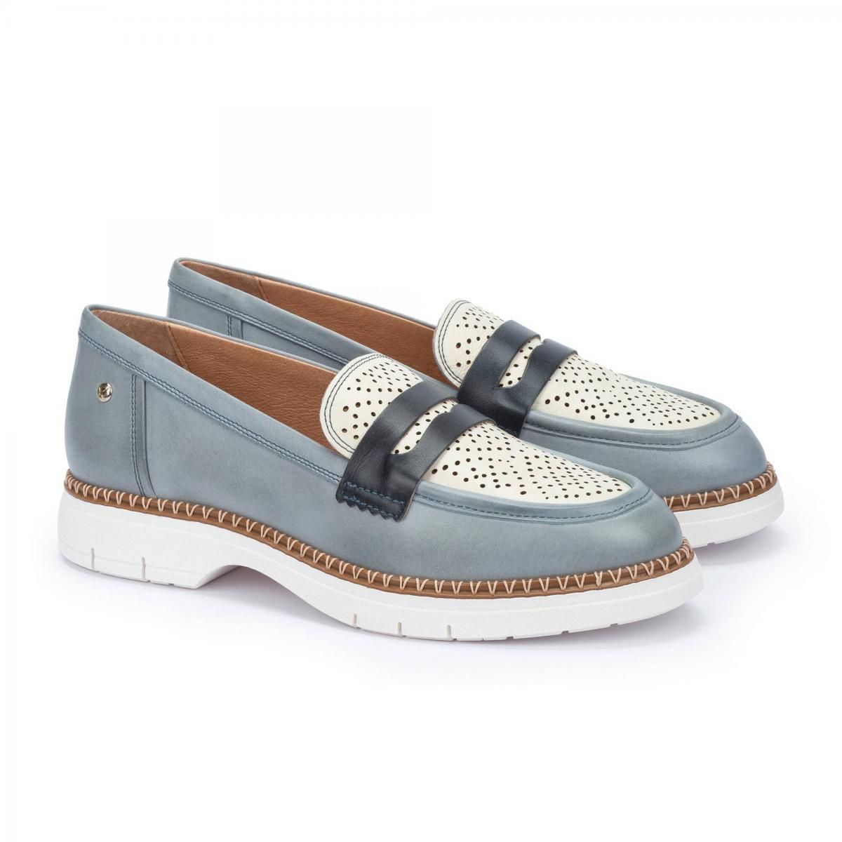 피콜리노스 멀티컬러 컴포트 페니 로퍼 HENARES W1A-3864C1 DENIM - 상세 이미지 2