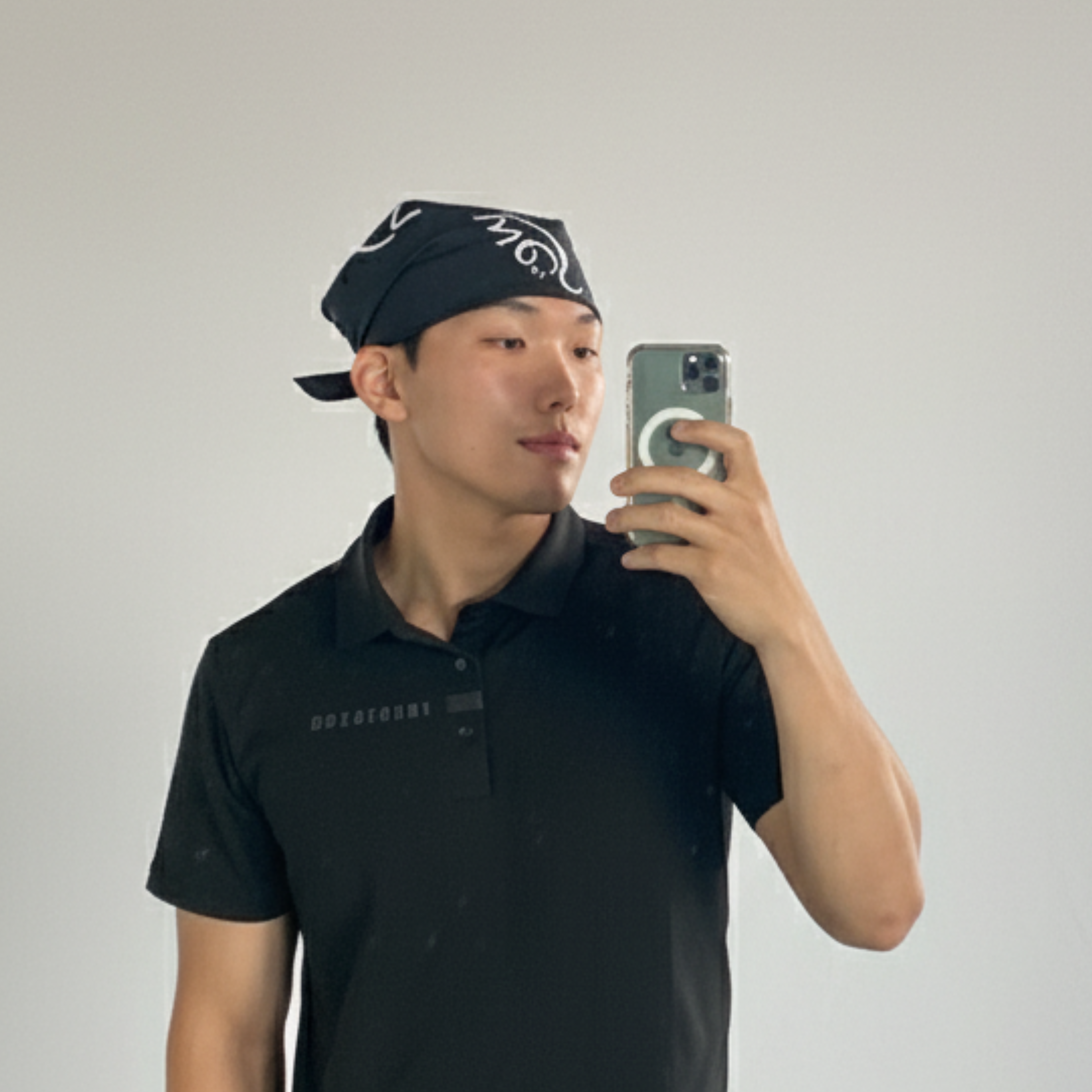 웨스 반다나 손수건 헤어 요리 두건 - 상세 이미지 4