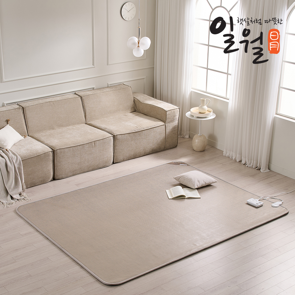 26년형 일월 전기장판 두오모 카본마루 카페트매트 분리난방 전기매트 중형