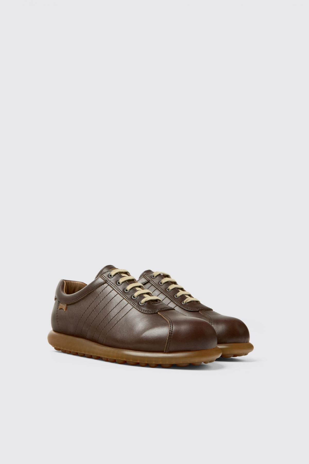 캠퍼 레트로 베이직 레더 스니커즈 Pelotas 27205-296 BROWN - 상세 이미지 2