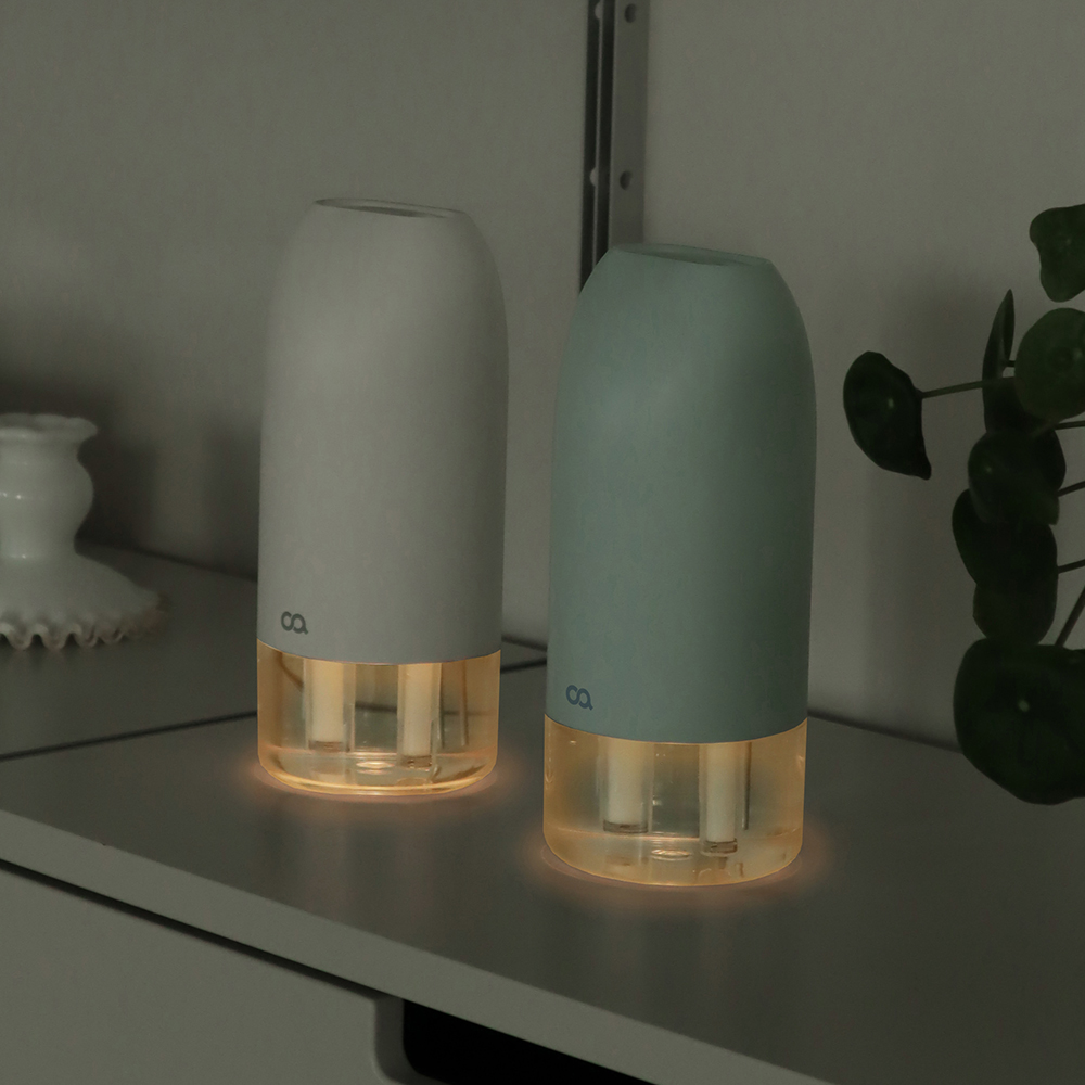 오아 듀얼미스트맥스 무선 미니 가습기 충전식 휴대용 소형 사무실 책상 탁상용 차량 통세척