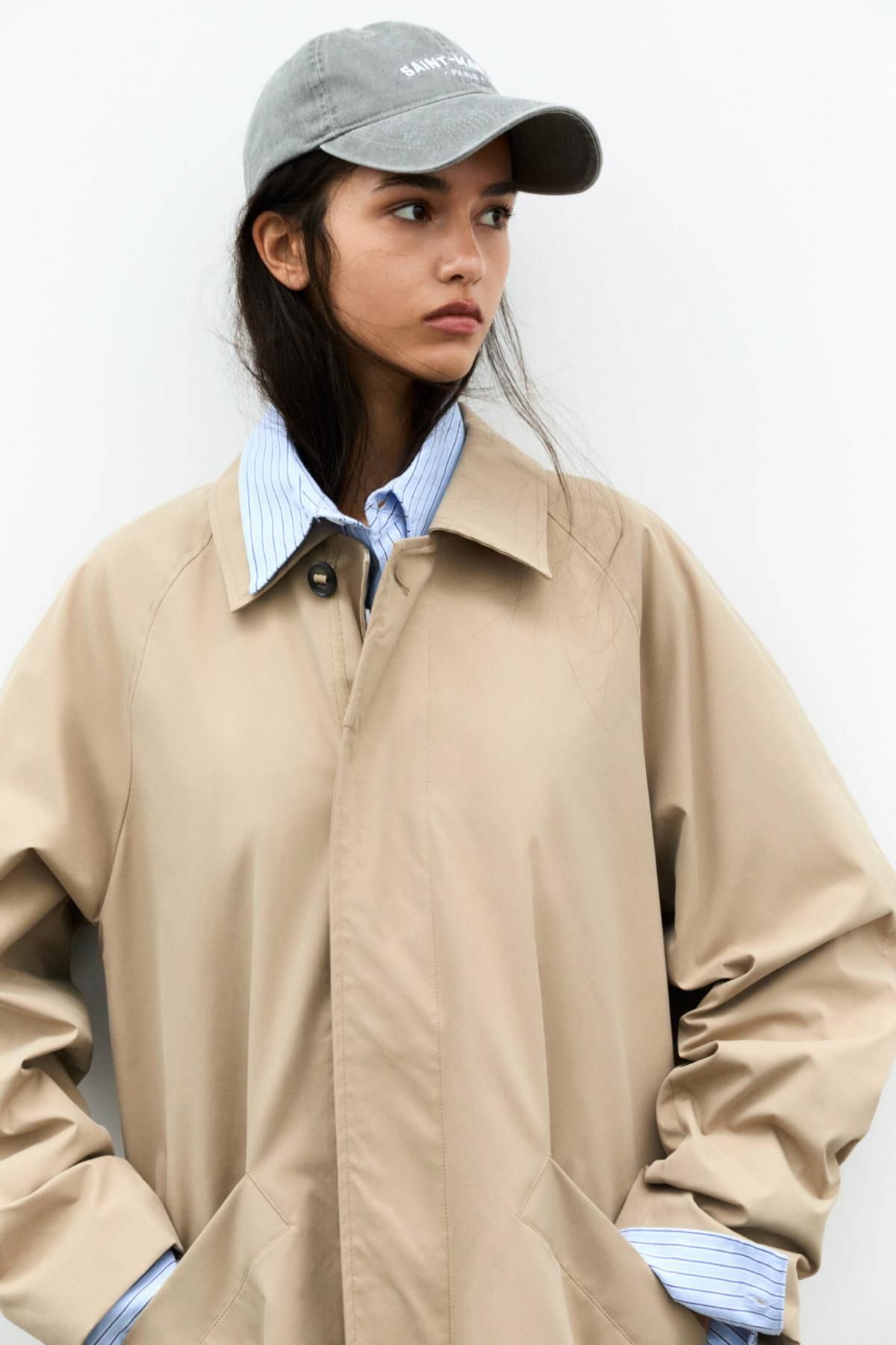풀앤베어 데일리 베이직 코튼 캡모자 Saint Martin 3834/311 GREY - 상세 이미지 2