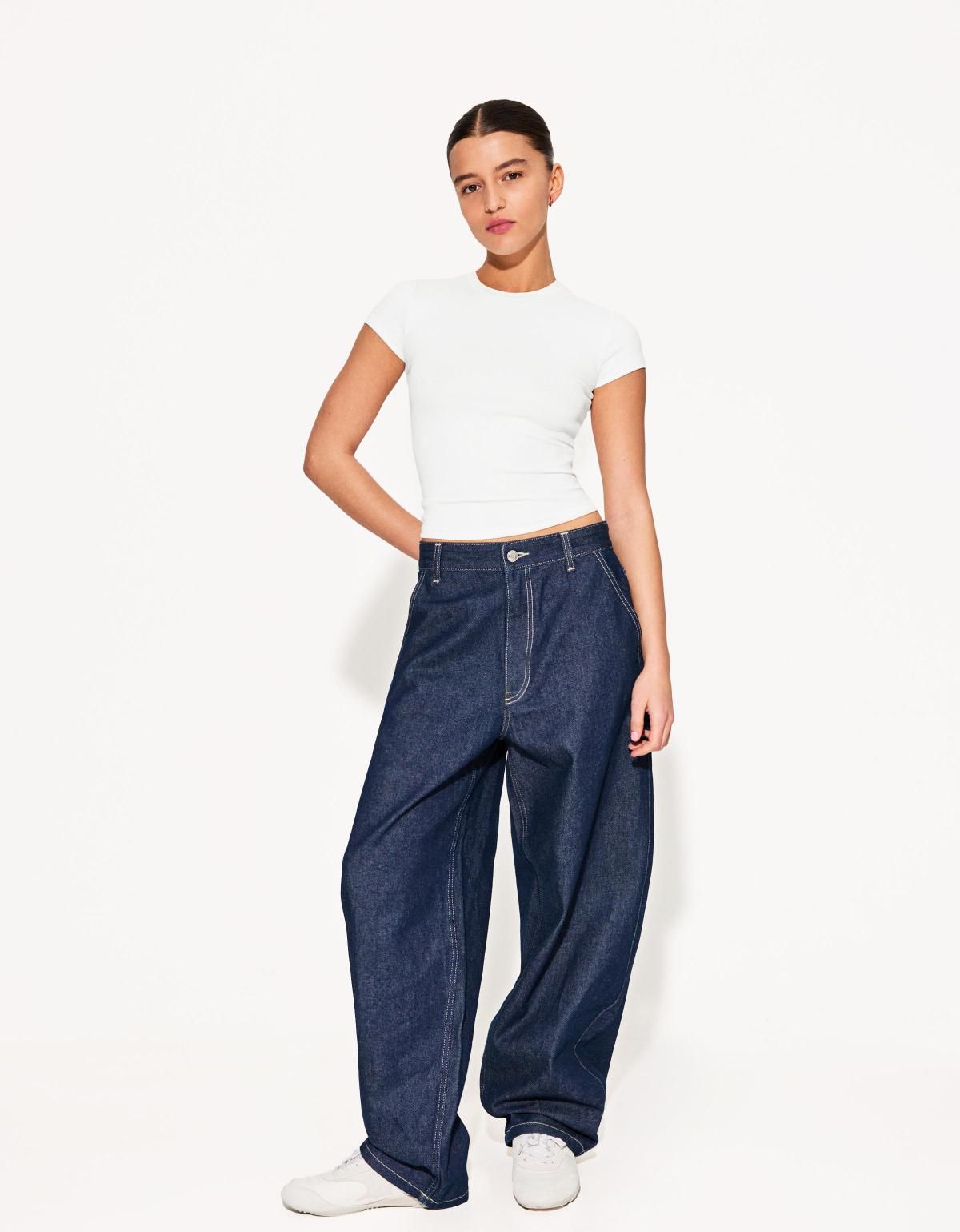 버쉬카 크루넥 반팔 티셔츠 2666/152 OFF WHITE - 상세 이미지 3