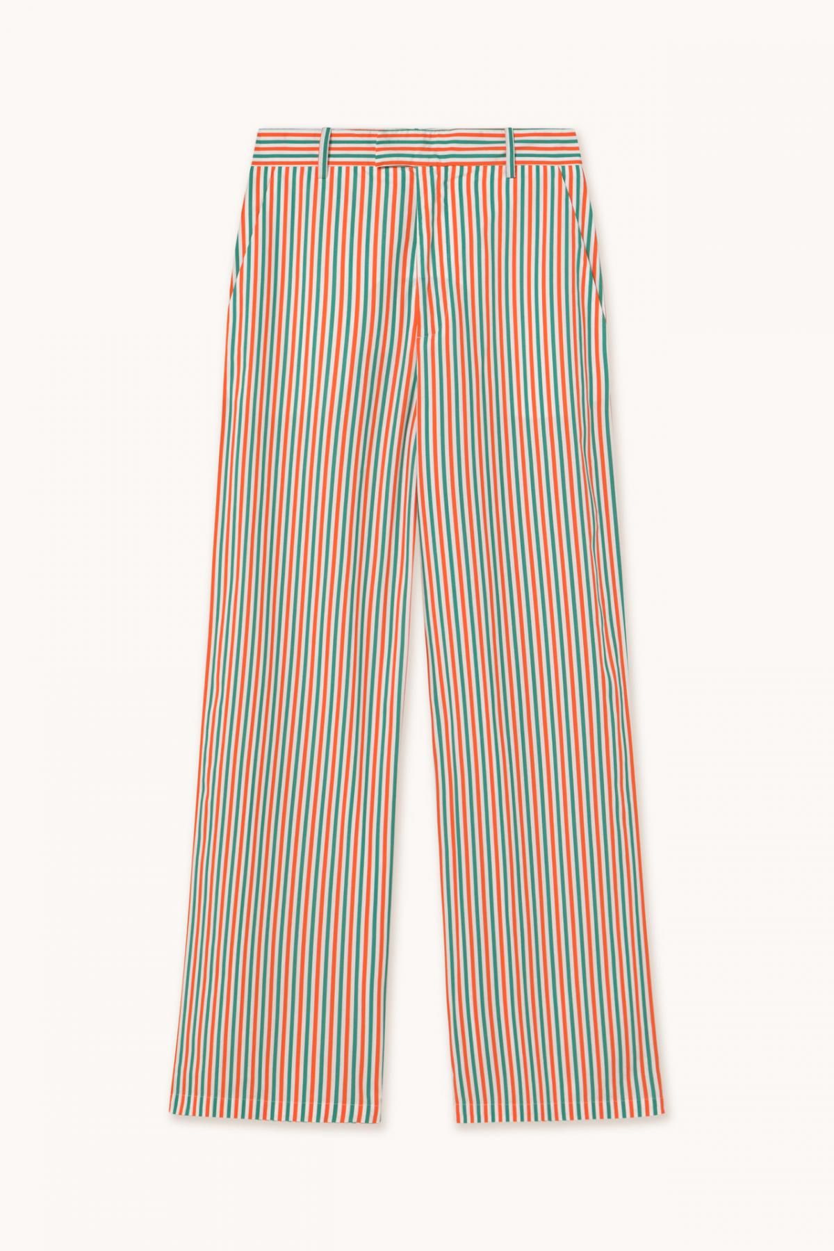 타이니코튼 스트라이프 와이드 팬츠 SS25-636R28 ONE COLOR - 상품 이미지