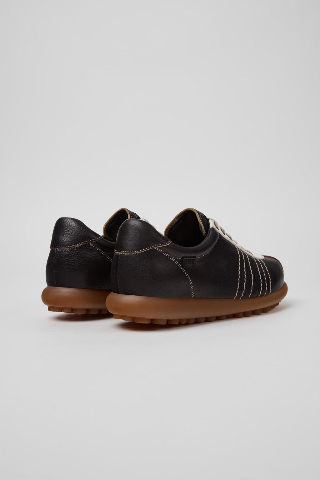 캠퍼 멀티컬러 프리미엄 레더 스니커즈 Pelotas K201758-001 BLACK - 상세 이미지 3
