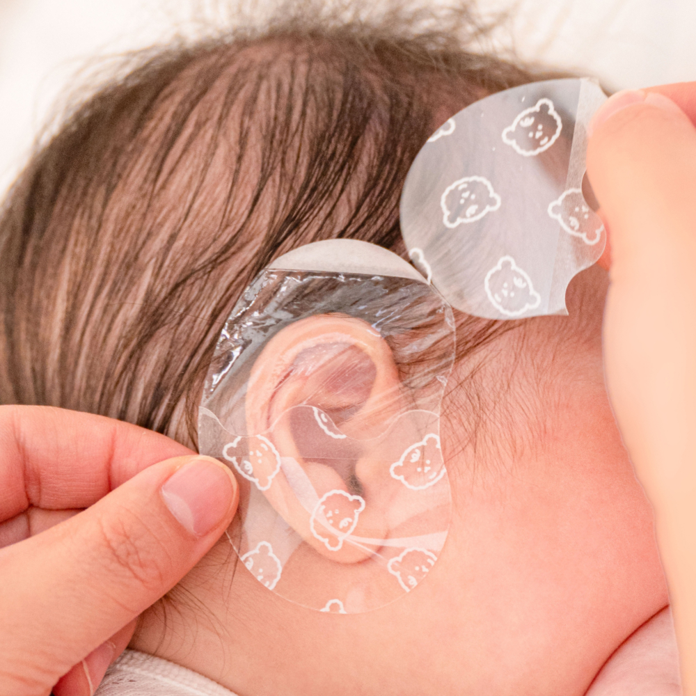 아가드 아기 귀방수 스티커 60매 패치 방수밴드 실리콘 테이프