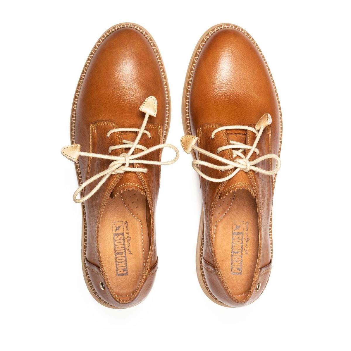 피콜리노스 컴포트 레이스업 클래식 로퍼 HENARES W1A-4857 BRANDY 이미지 6