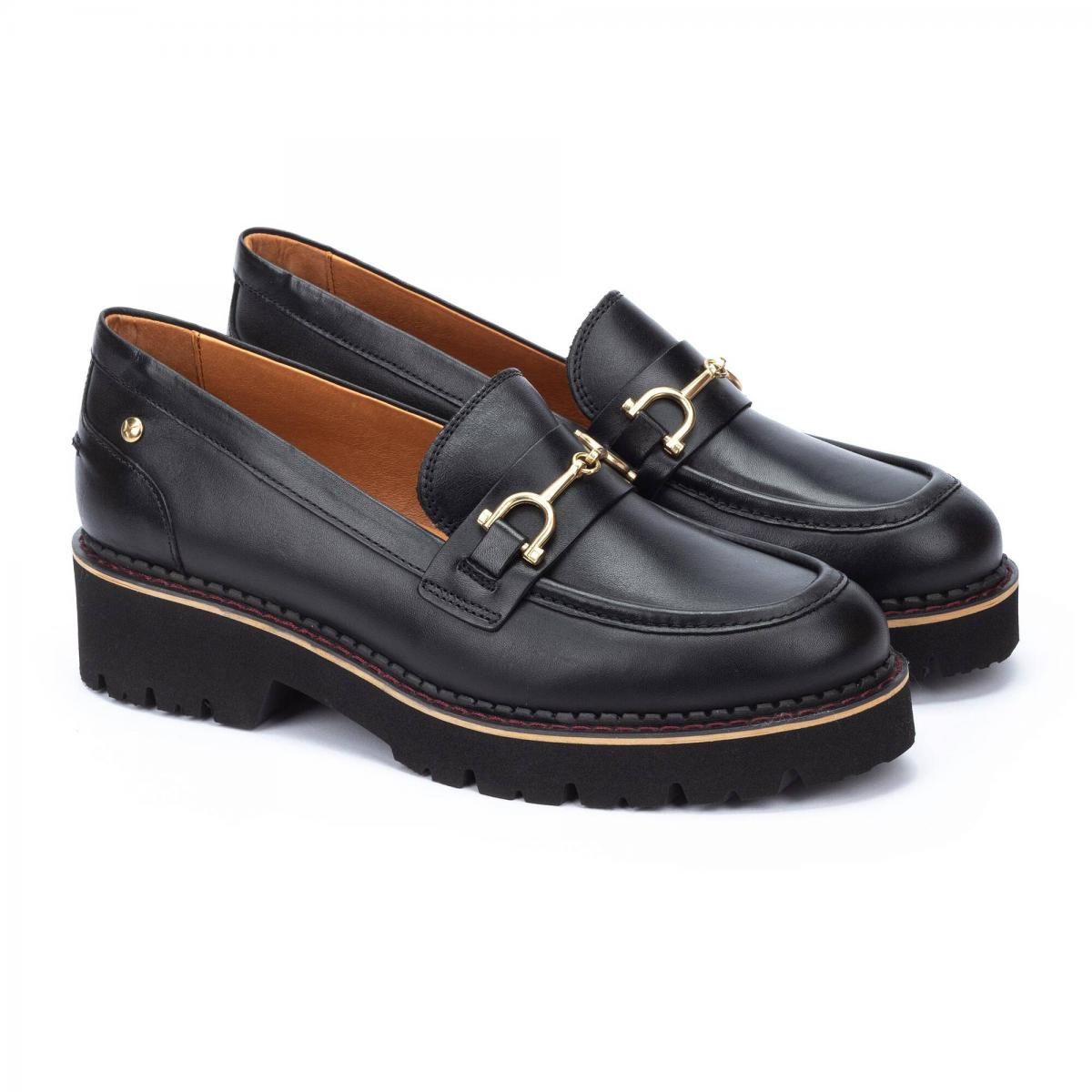 피콜리노스 트렌디 메탈릭 플랫폼 로퍼 VICAR W6S-3889 BLACK - 상세 이미지 2