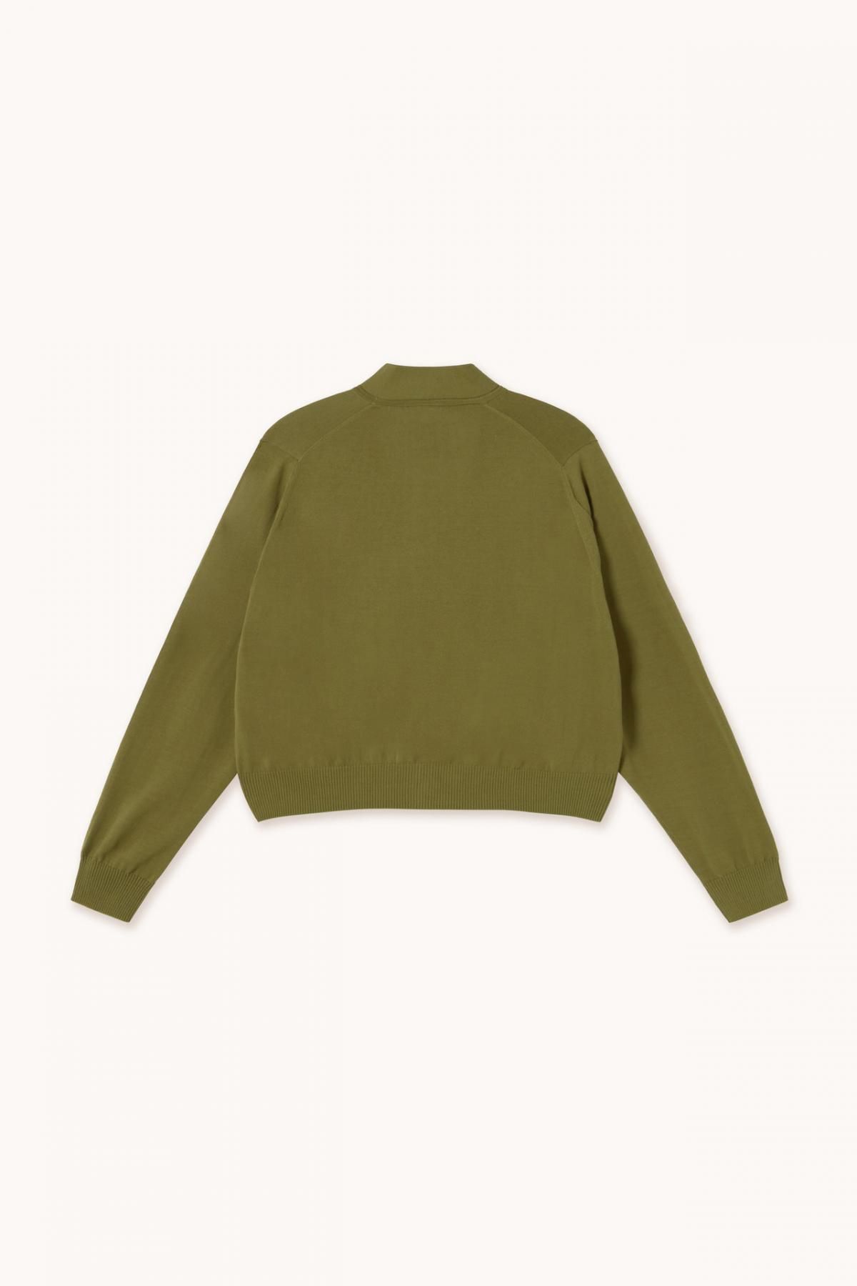 타이니코튼 미니멀 브이넥 크롭 카디건 라라 SS25-775R23 ONE COLOR - 상세 이미지 4