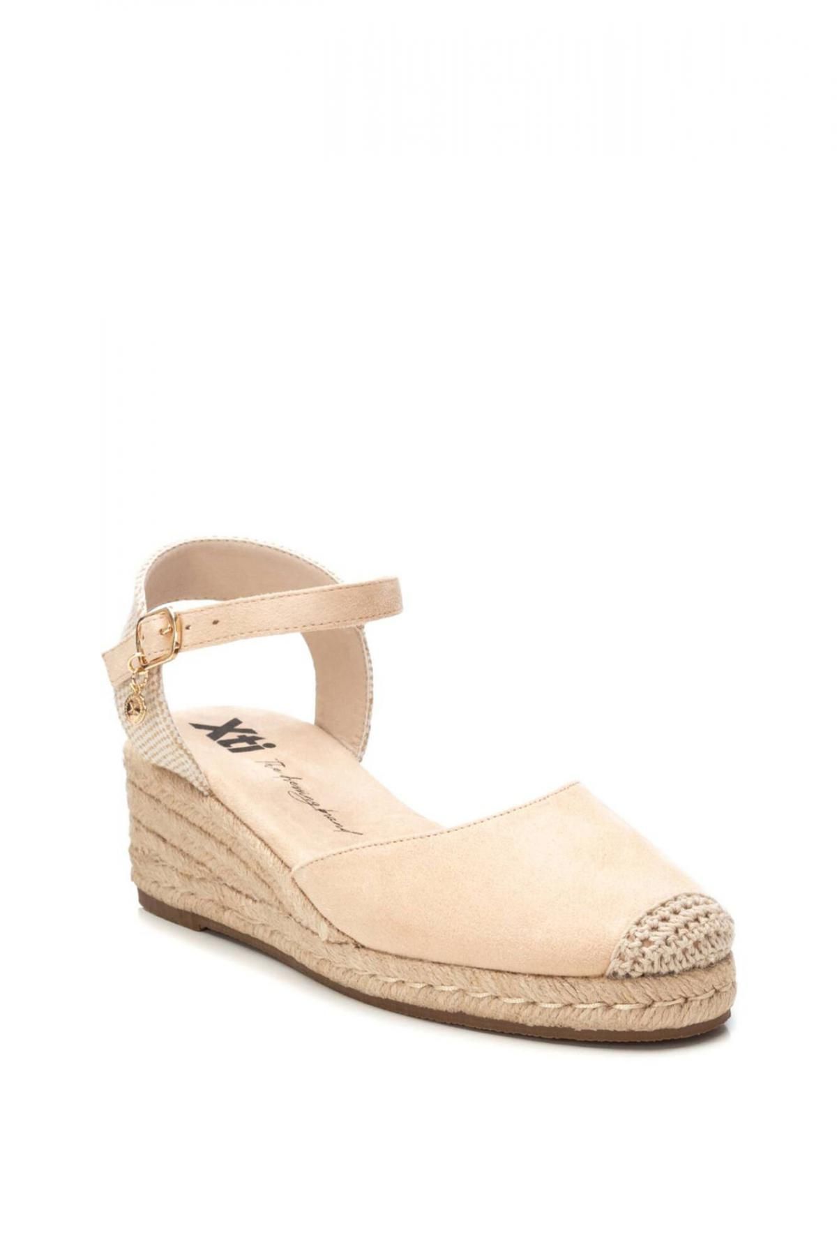 엑스티아이 에스파듀 웨지스트랩 샌들 베이지 여성 슈즈 1529579 BEIGE - 상세 이미지 2