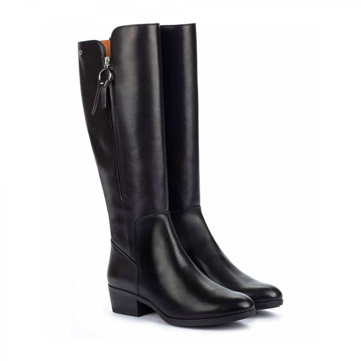 피콜리노스 데일리 컴포트 롱부츠 DAROCA W1U-9653 BLACK - 상세 이미지 2