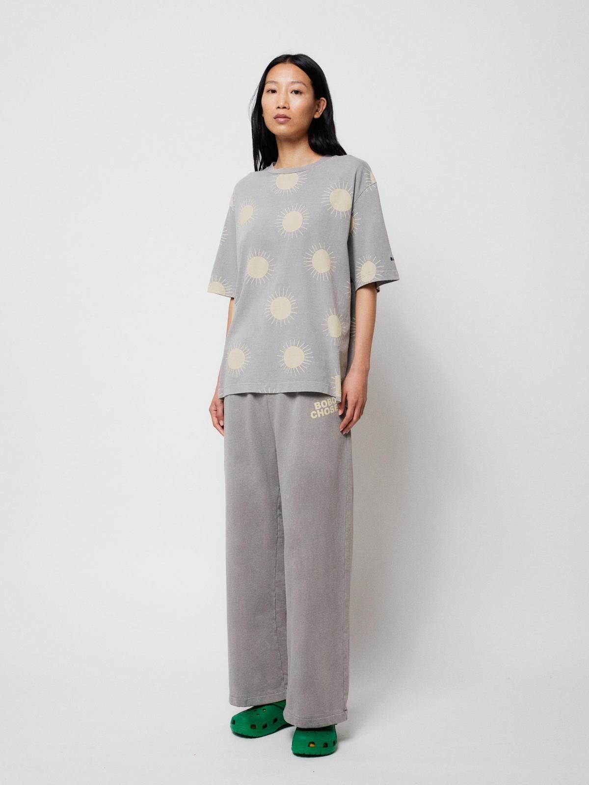 보보쇼즈 오가닉 코튼 스트레이트 조거팬츠 그레이 b324ed011 ONE COLOR - 상세 이미지 5