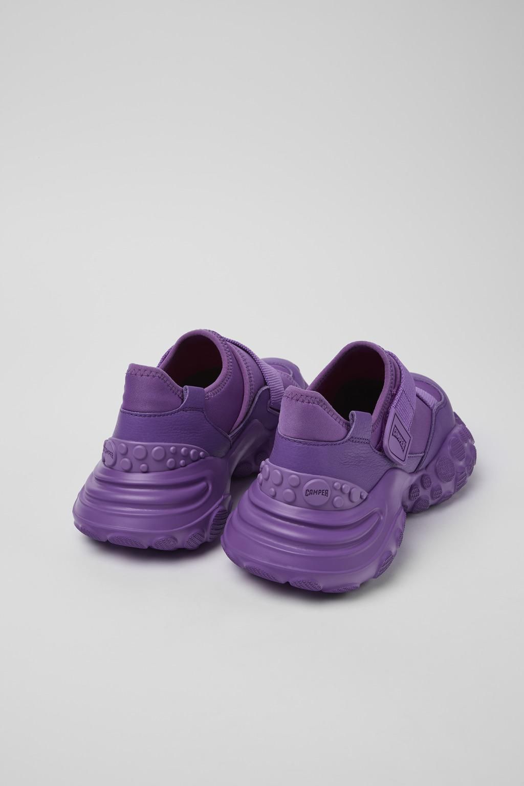캠퍼 테크니컬 퍼플 여성 플랫폼 스니커즈 Pelotas Mars K201621-002 PURPLE - 상세 이미지 3