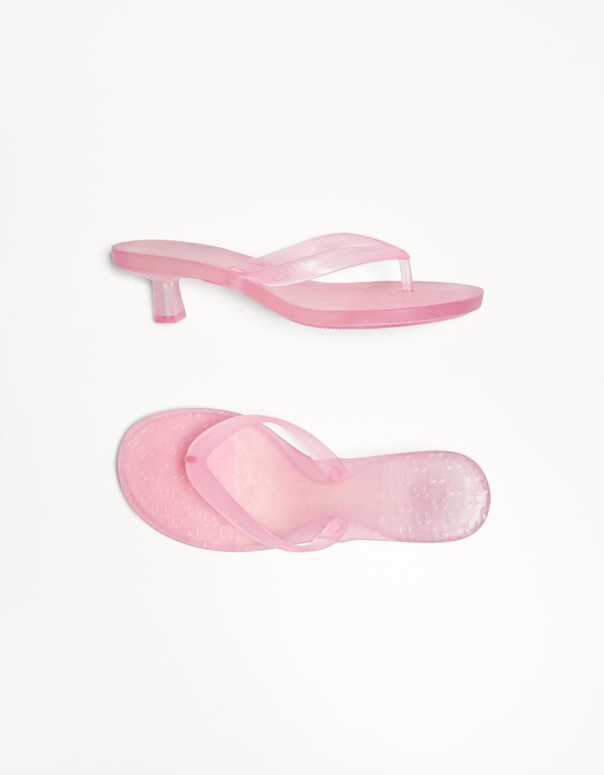 버쉬카 젤리 테크니컬 로우힐 샌들 1704/660 PINK - 상세 이미지 5