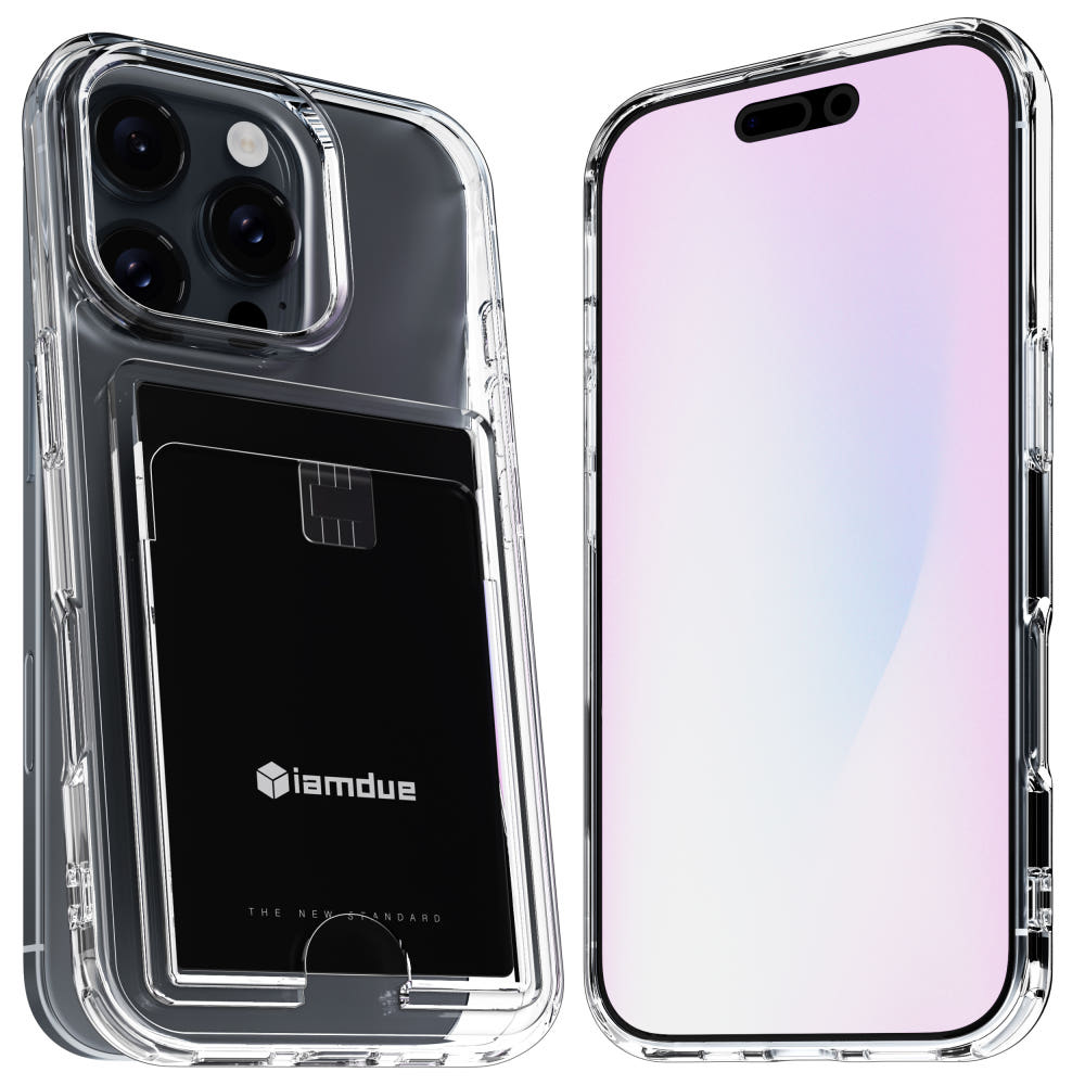 아이엠듀 변색방지 카드수납 케이스 16프로