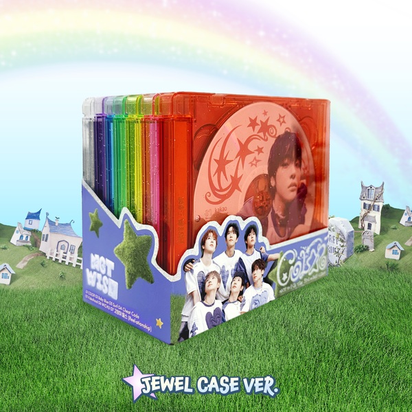 NCT WISH 엔시티 위시 미니 3집 COLOR Jewel Case 세트 번들 케이스없음 - 상품 이미지