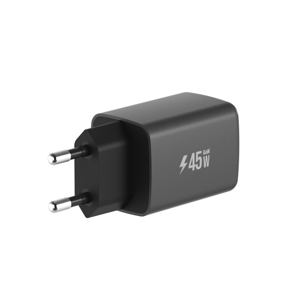 파우트 45W PD 3.0 PPS GaN 초고속 멀티 충전기 어댑터 블랙 - 상세 이미지 2