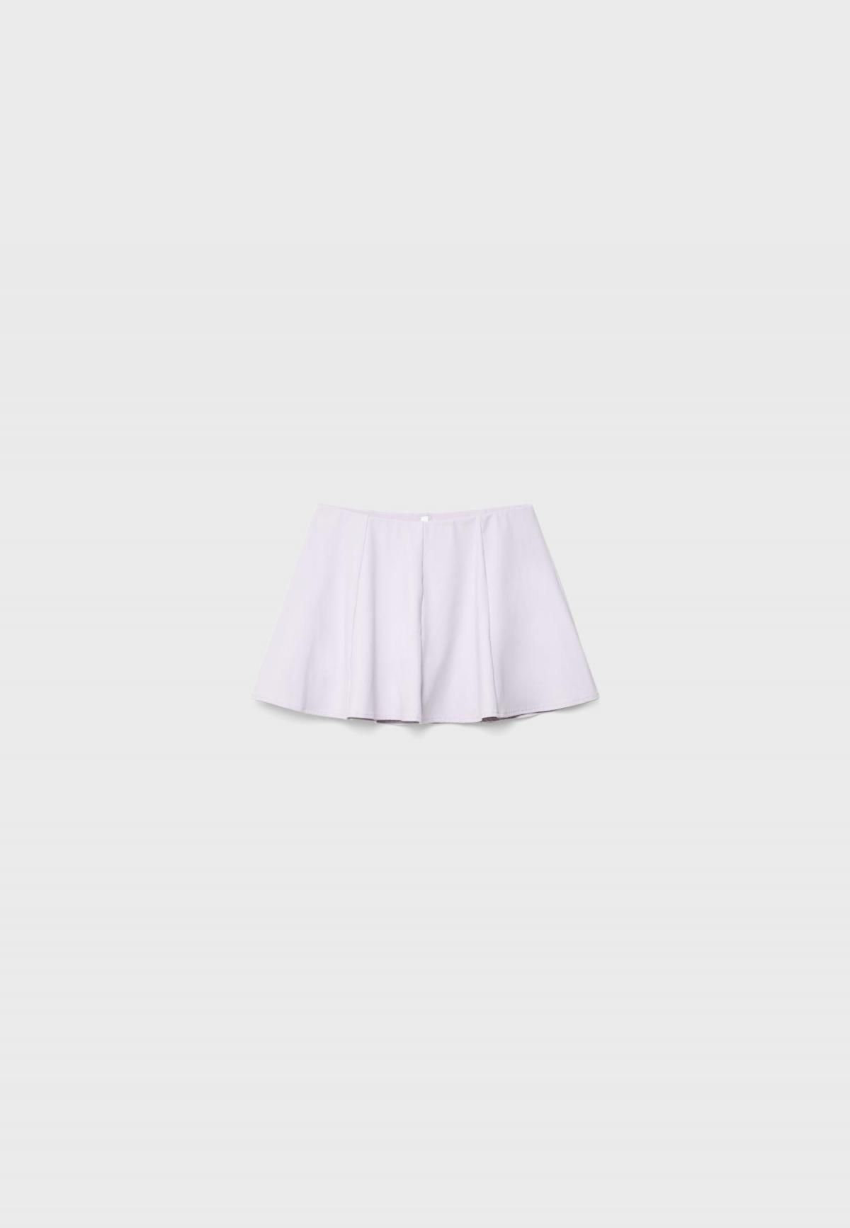 스트라디바리우스 하이웨이스트 플레어 스커터스커트 7689/554 MAUVE - 상품 이미지