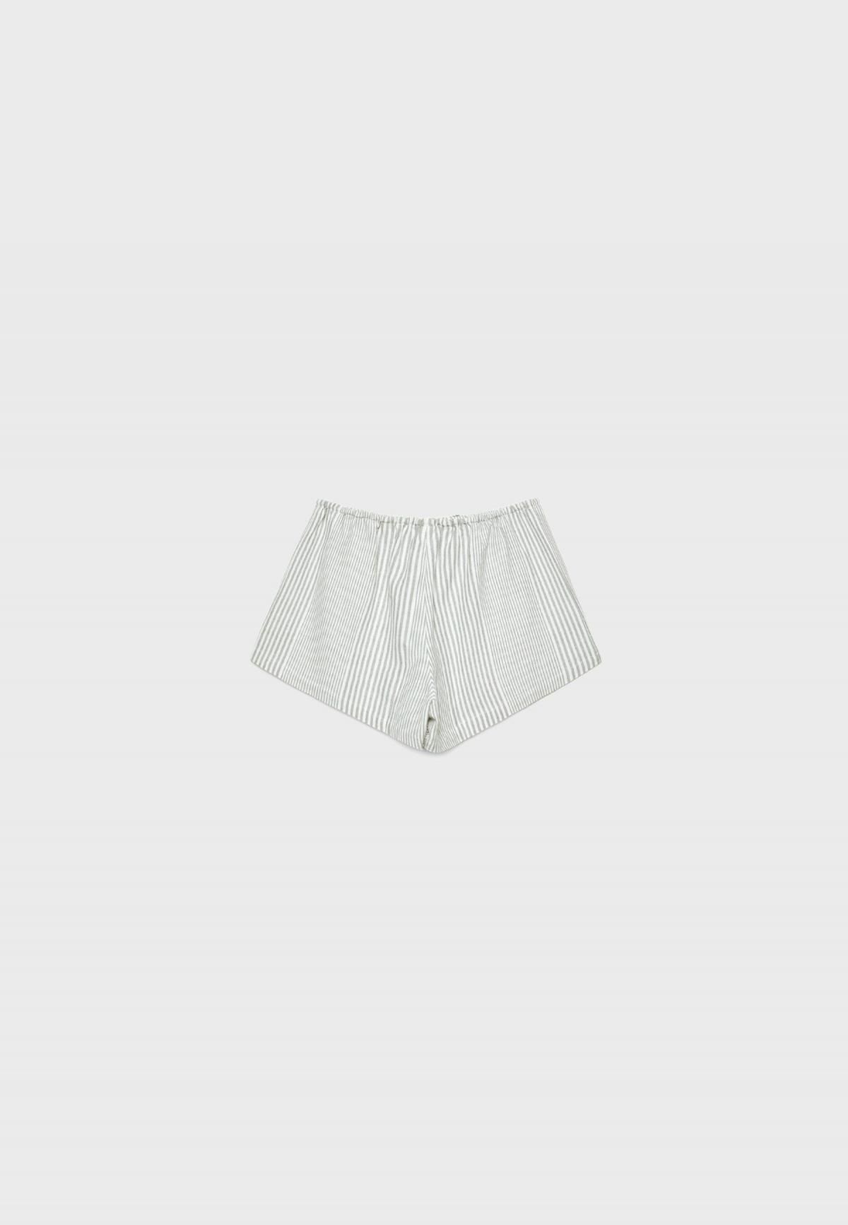 스트라디바리우스 린넨블렌드 쿨링 밴딩 반바지 7436/455 GREY - 상품 이미지