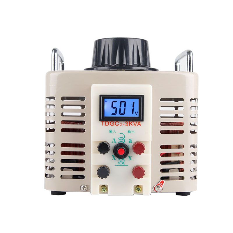 220V 단상 전압조정기 디지털 전원조절 가변 변압기 250V 전류 2A5109711 - 상품 이미지