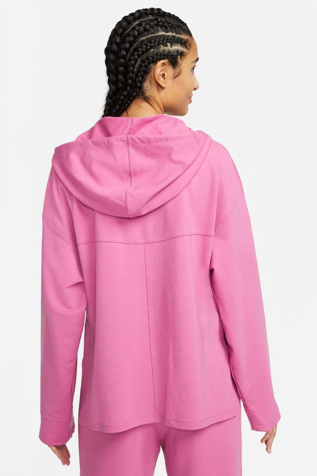 나이키 프렌치테리 친환경 루즈핏 후드티셔츠 나이키 4232837 FUCSIA - 상세 이미지 3