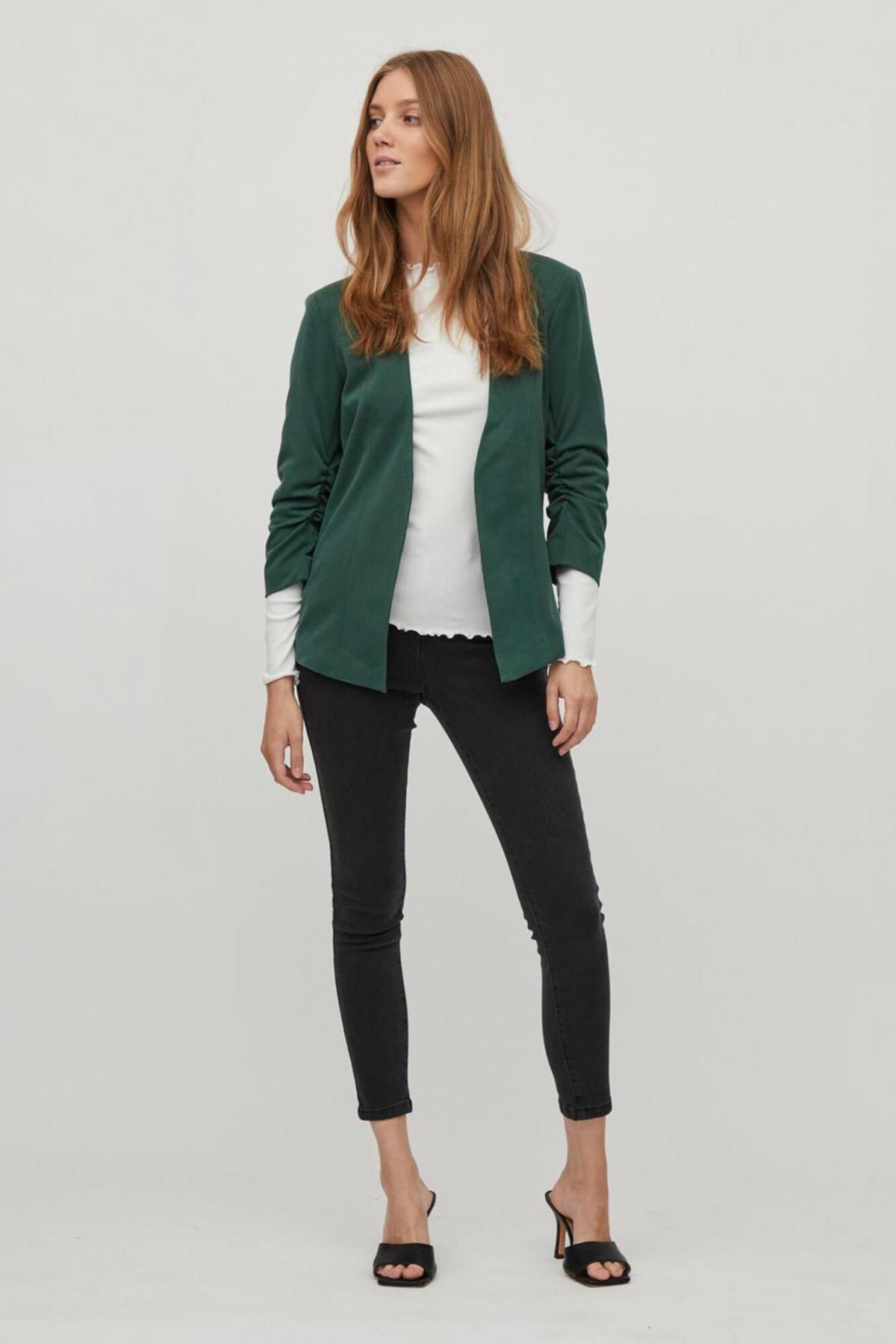 빌라 테일러드 7부 오픈 블레이저 7930046 VERDE OSCURO - 상세 이미지 2