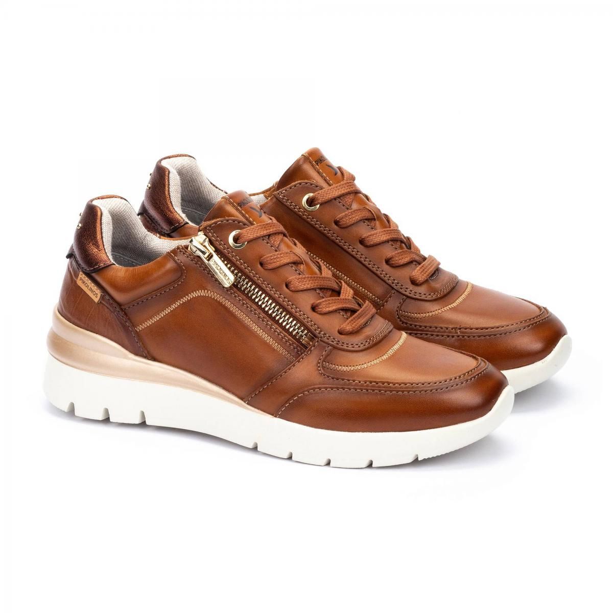 피콜리노스 테크니컬 쿠셔닝 컴포트 브라운 여성 스포츠 스니커즈 CANTABRIA W4R-6524C6 BRANDY - 상세 이미지 2