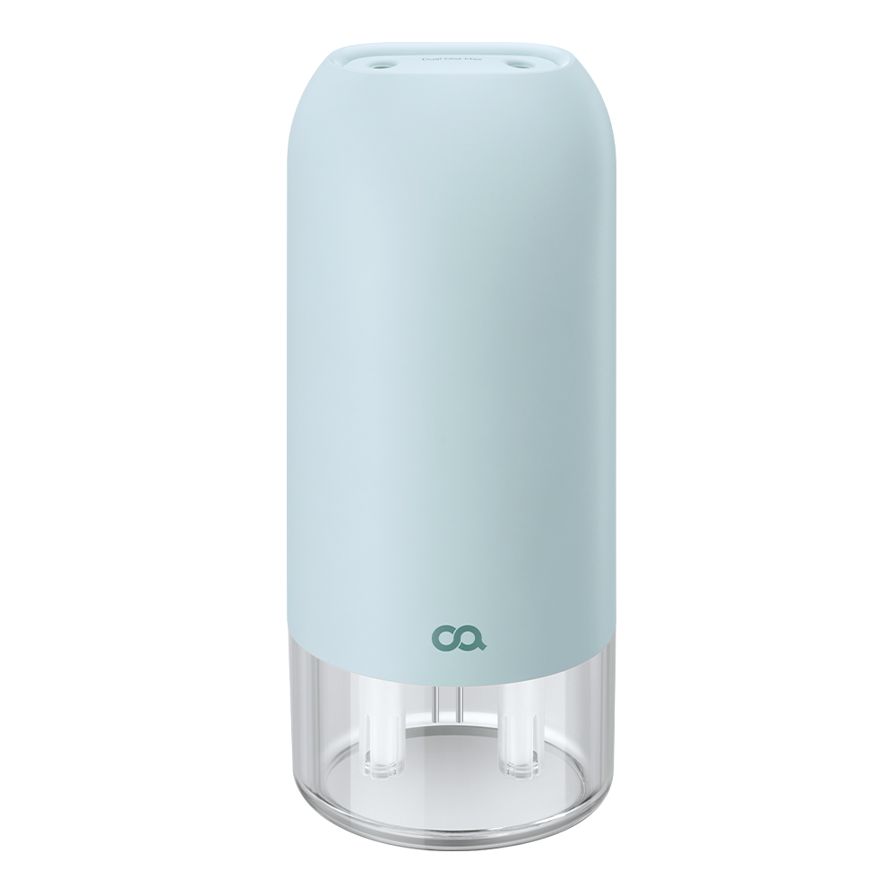 오아 듀얼미스트맥스 무선 미니 가습기 충전식 휴대용 소형 사무실 책상 탁상용 차량 통세척