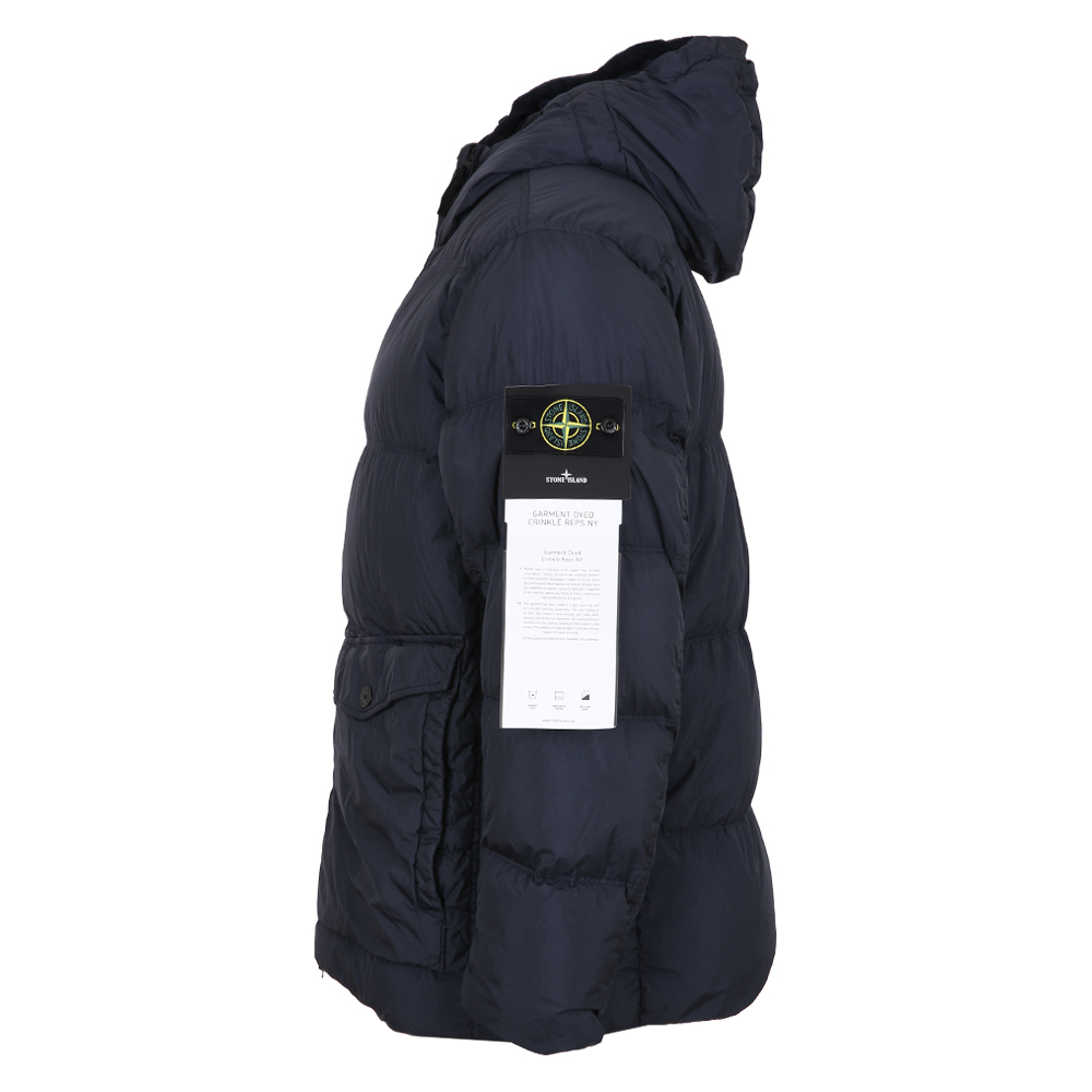 스톤아일랜드 크링클랩스 후드 다운 네이비 패딩 K2S154100011 S0A23 V0020 (2025 F/W) SIZE M,XXL - 상세 이미지 3